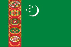 Flag of Turkmenistan
